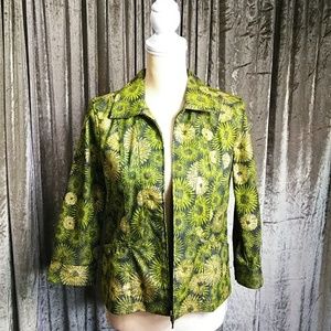 Christopher & Banks Green Jacket